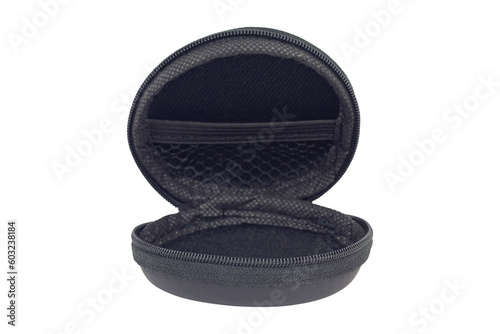 Headphone case isolated from background