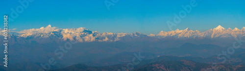 Himalayan Mountain Range From Uttarakhand India © CLICK ON THE WAY