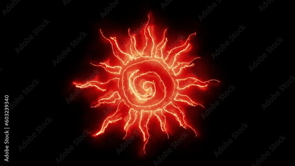 Animated Balance And Sun Symbol. Animation On The Theme Of Signs And Symbols And Effects. Animated Balance And Sun Symbol. Animation On The Theme Of Signs And Symbols And Effects.