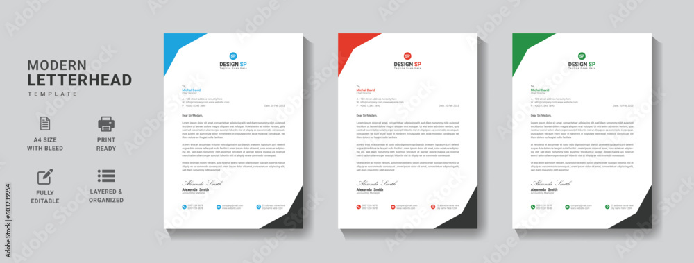 Letterhead Template
Letterhead Template