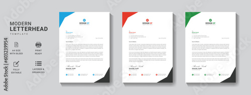 Letterhead Template	
