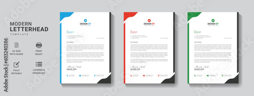 Letterhead Template	
