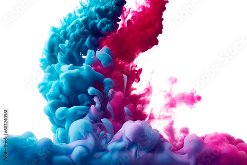 Paint drop abstract background
