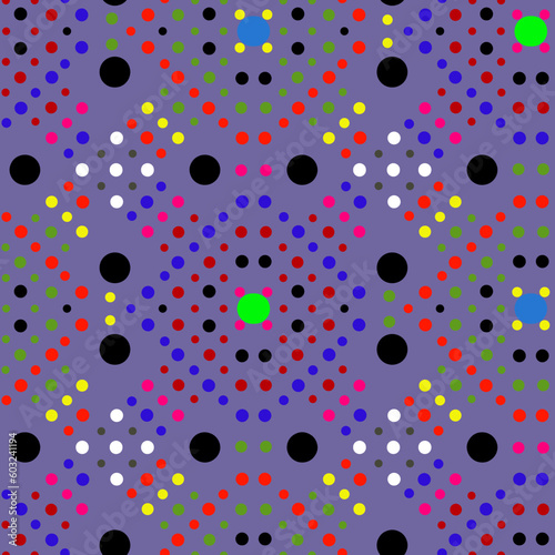 seamless pattern with circles