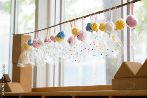 Fotografie Images of the beginning of the rainy season and nursery schools and kindergarten