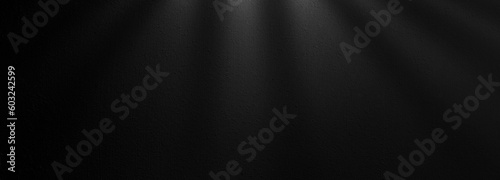 Fringes of light on a red metal surface.Black industrial background for banner