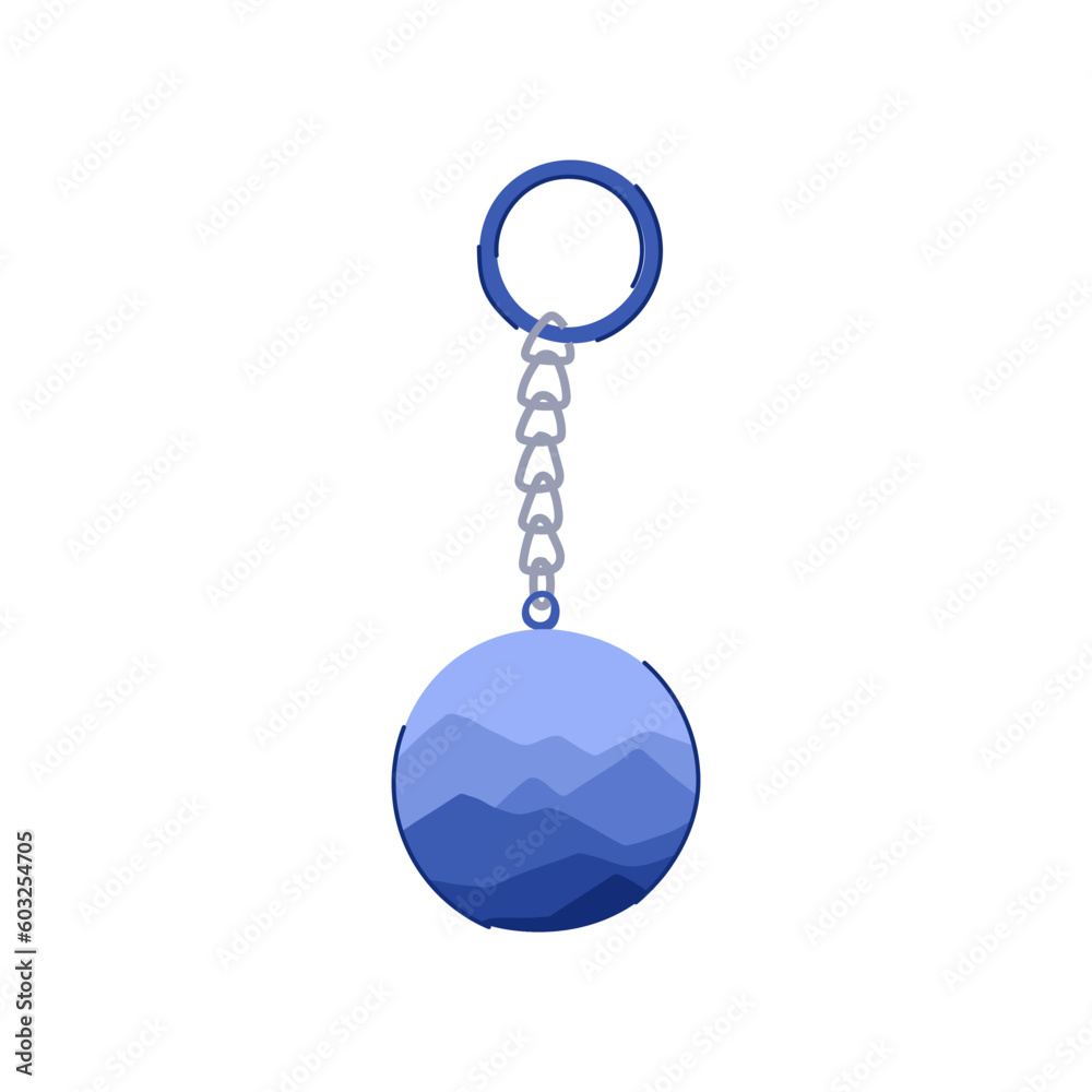 chain ring keychain cartoon. holder silver, steel blank chain ring keychain sign. isolated symbol vector illustration chain ring keychain cartoon. holder silver, steel blank chain ring keychain sign. isolated symbol vector illustration
