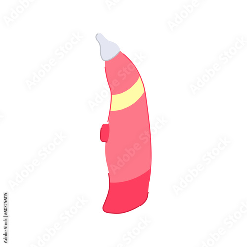 care nasal aspirator cartoon. health baby, child mother care nasal aspirator sign. isolated symbol vector illustration