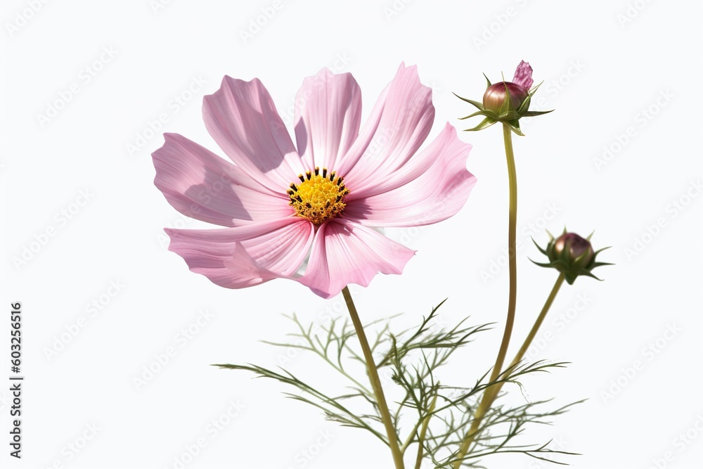 Attractive and classy image of cosmos flowers generated by AI Attractive and classy image of cosmos flowers generated by AI