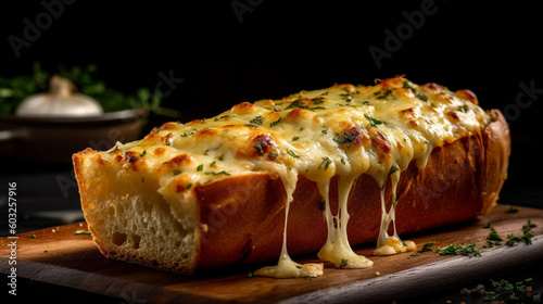 cheesy garlic bread photo