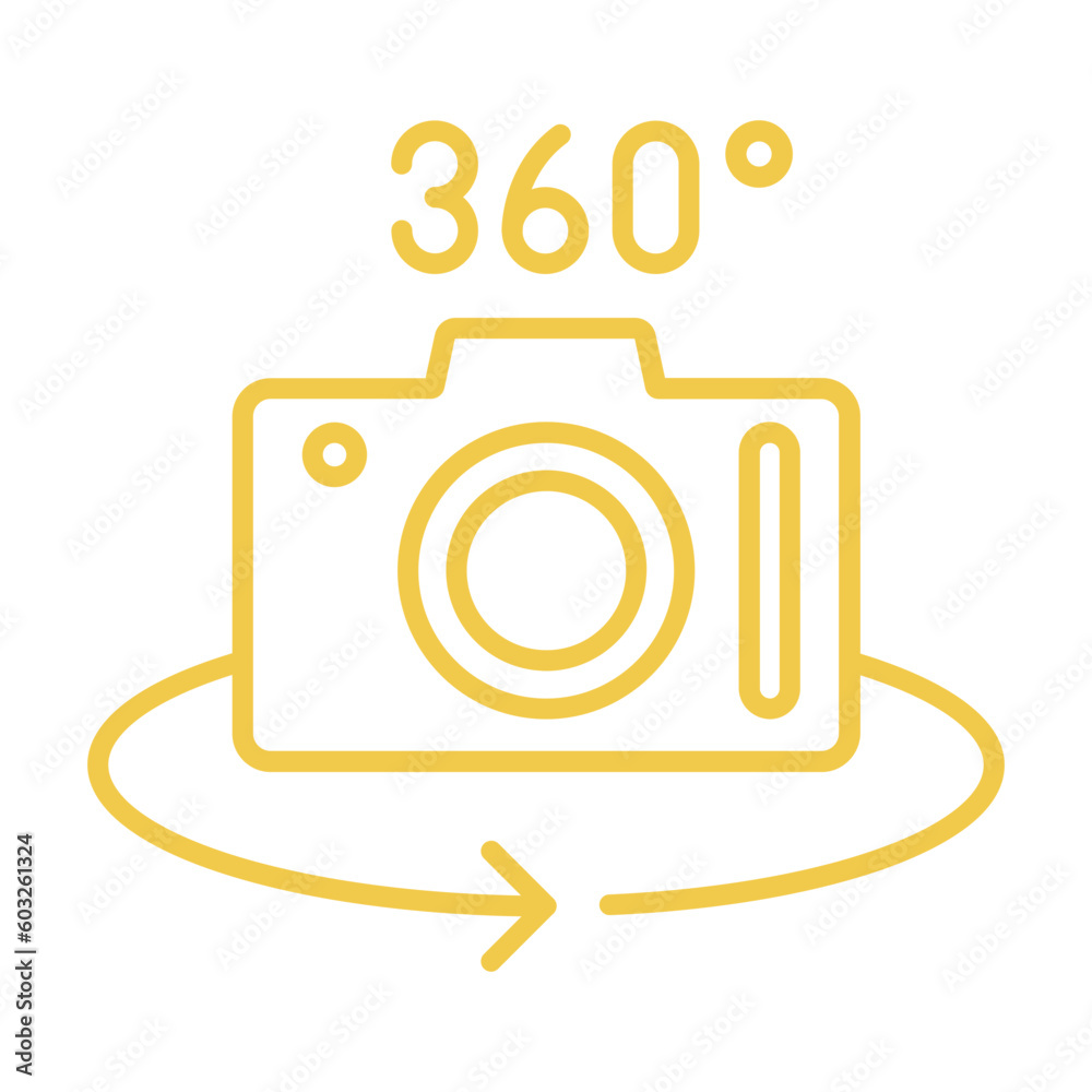 360 Camera Icon 360 Camera Icon
