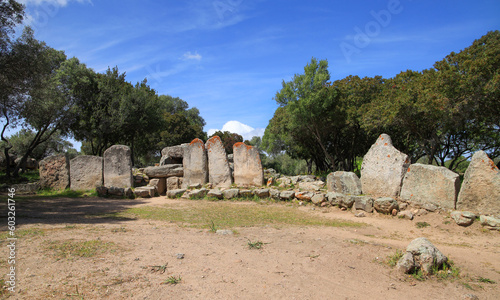 Giants' grave of Su Mont'e s'Abe (Tomba dei Giganti Su Monte 'e S'Abe) in Olbia - Sardinia