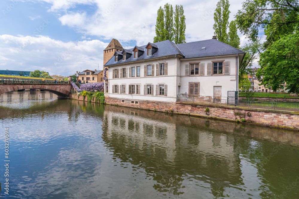 Mansion of Ponts Couverts in Strasbourg
