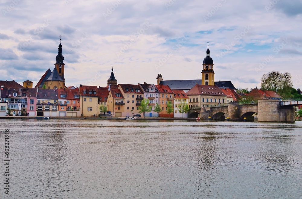 Fototapeta premium Kitzingen am Main, Panorama