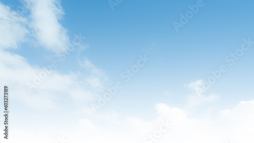 Blue Sky Cloud Background