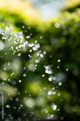 水しぶき