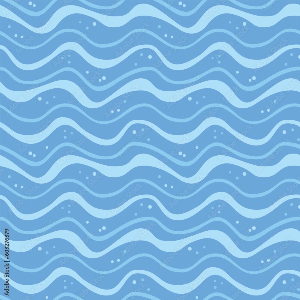 Japanese Tidal Wave Line Vector Seamless Pattern Japanese Tidal Wave Line Vector Seamless Pattern