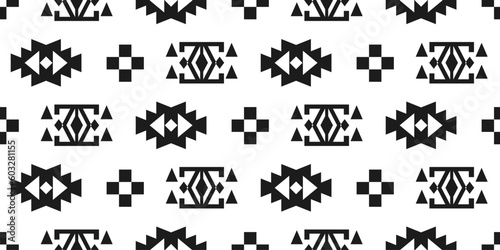 Southwestern Aztec Seamless Pattern. Navajo Print 