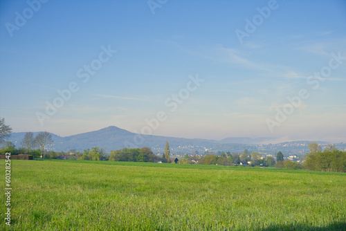 landscape in spring in the region of K  nigswinter near Bonn  Germany  nature  landscape photo