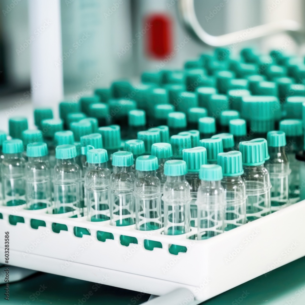 Laboratory equipment, test tubes and various medical devices Laboratory equipment, test tubes and various medical devices