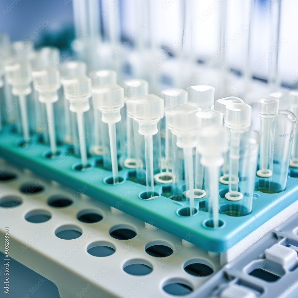 Laboratory equipment, test tubes and various medical devices Laboratory equipment, test tubes and various medical devices
