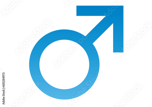 シンプルな性別記号のイラスト