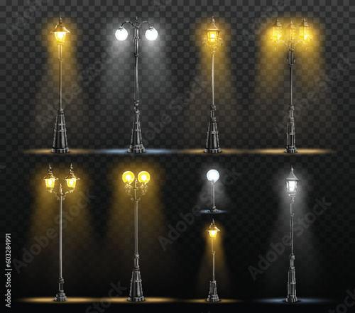 Lanterns Realistic Set