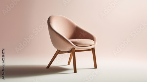 luxurious and elegant full body chair design takes the spotlight. The chair features plush cushioning and a refined upholstery with a velvet or high-quality fabric texture