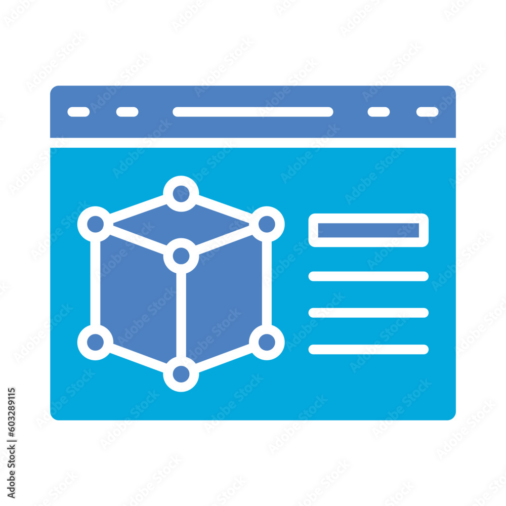 3d Modeling Icon