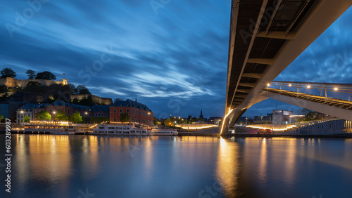 Obraz na plátně La belle ville de Namur