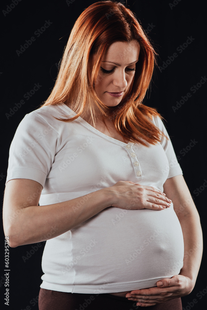 Pregnant Woman Expecting A New Baby Pregnant Woman Expecting A New Baby