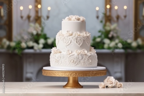 Wedding cake, generative ai