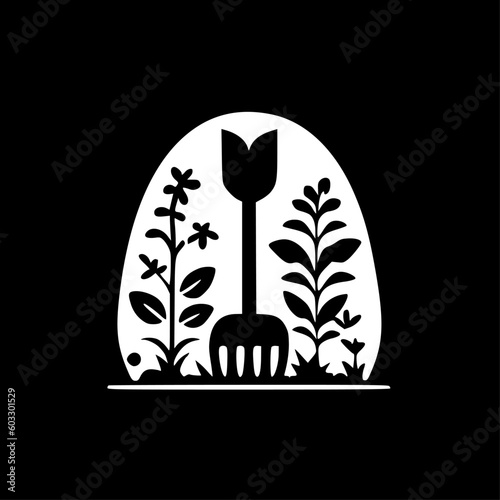 Gardening - High Quality Vector Logo - Vector illustration ideal for T-shirt graphic