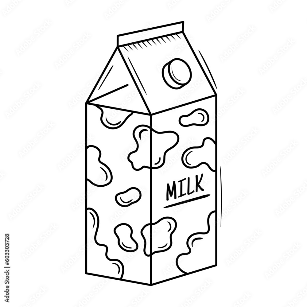 Big Vector Collection Milk Dairy Products Stock Vector (Royalty Free)  2175076613 | Shutterstock