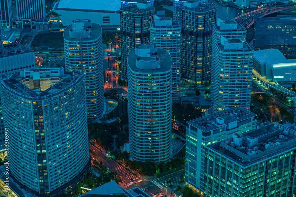 Obraz premium 横浜の夜景