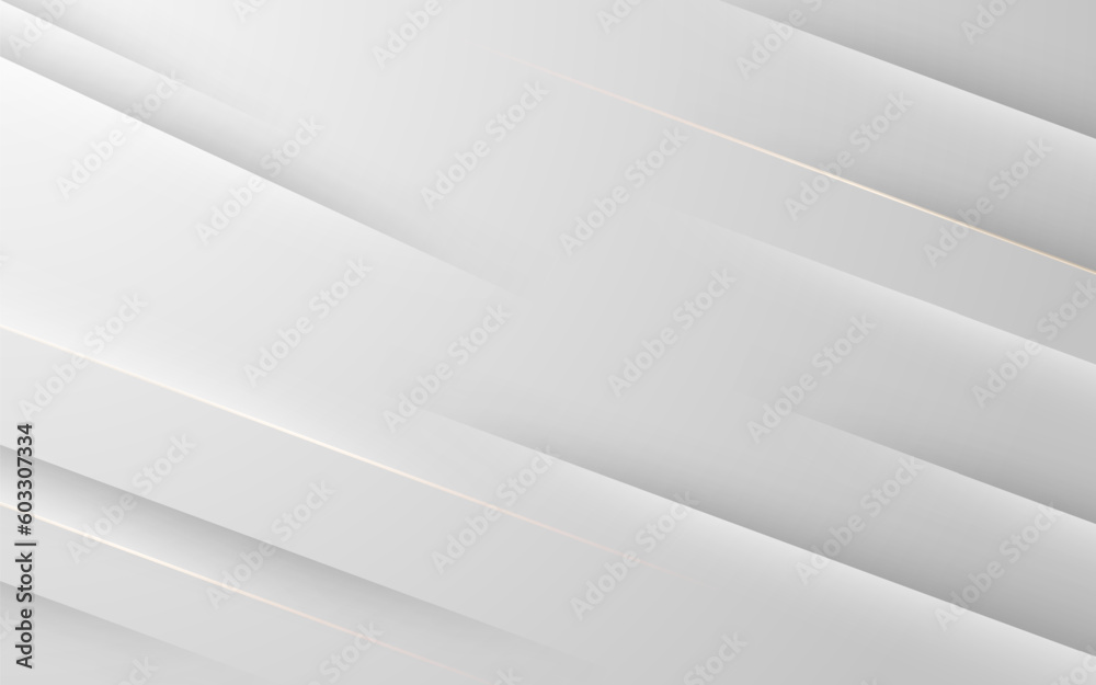 abstract dynamic white gray papercut diagonal stripe with gold line shadow and light background. eps10 vector abstract dynamic white gray papercut diagonal stripe with gold line shadow and light background. eps10 vector