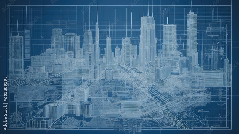 City blueprints. Generative AI City blueprints. Generative AI