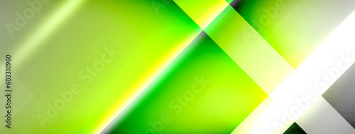 Light and shadow squares and lines abstract background