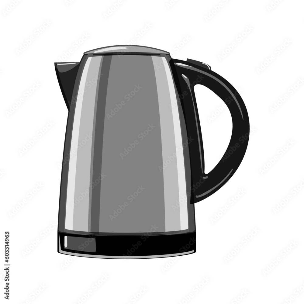 domestic electric kettle cartoon. beverage al, object water domestic electric kettle sign. isolated symbol vector illustration domestic electric kettle cartoon. beverage al, object water domestic electric kettle sign. isolated symbol vector illustration