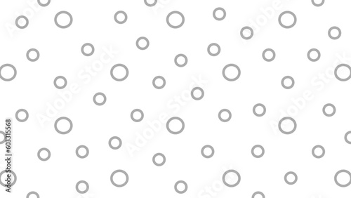 White background with grey circles
