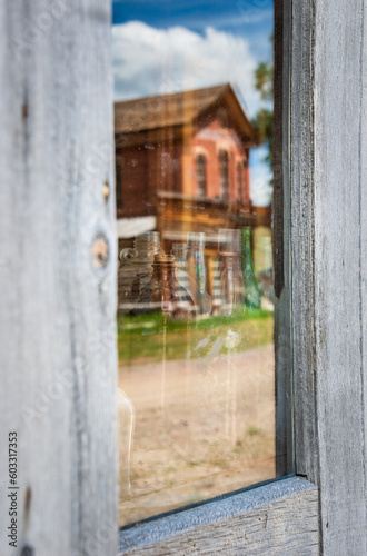 The Hotel at Bannack State Park Ghost Town © Zack Frank