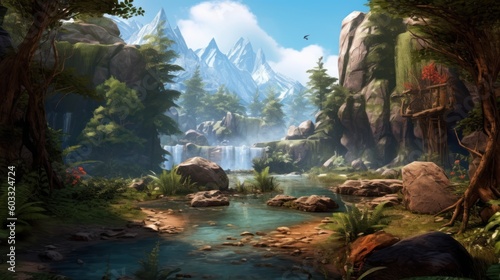 Game Environment Wallpaper Background