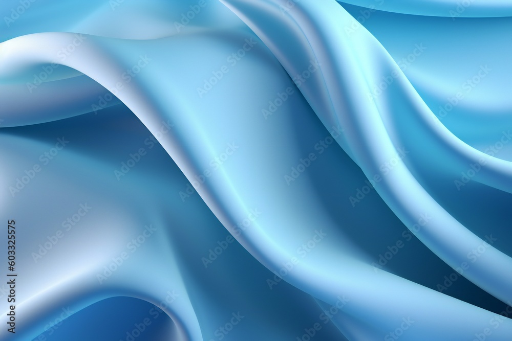 Obraz premium Clean Elegant Modern Business Presentation Background with Wave Flow Element Generative AI 