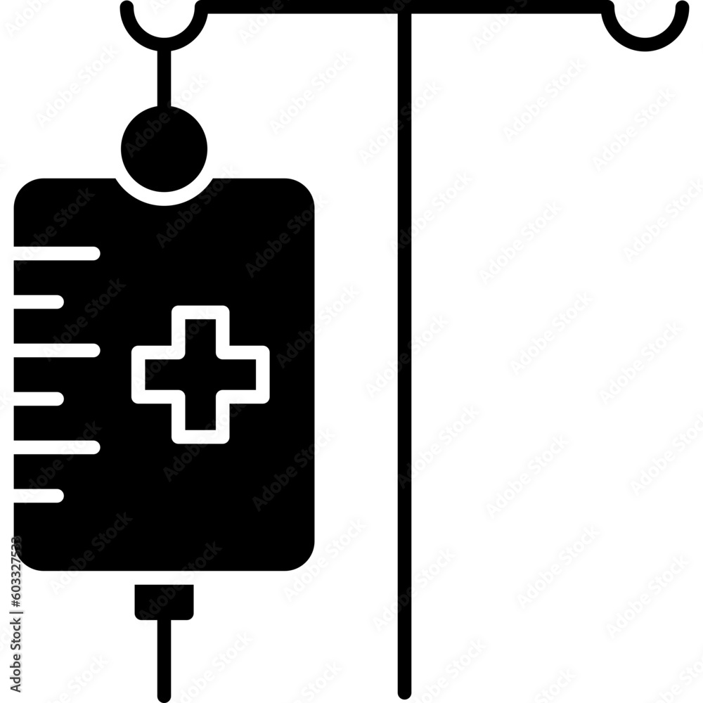Obraz premium Medical Drip Icon