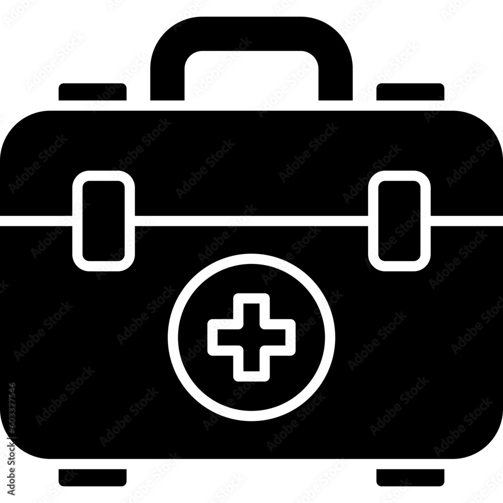 Obraz premium First Aid Box Icon