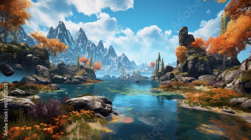 Beautiful Game Environment Art