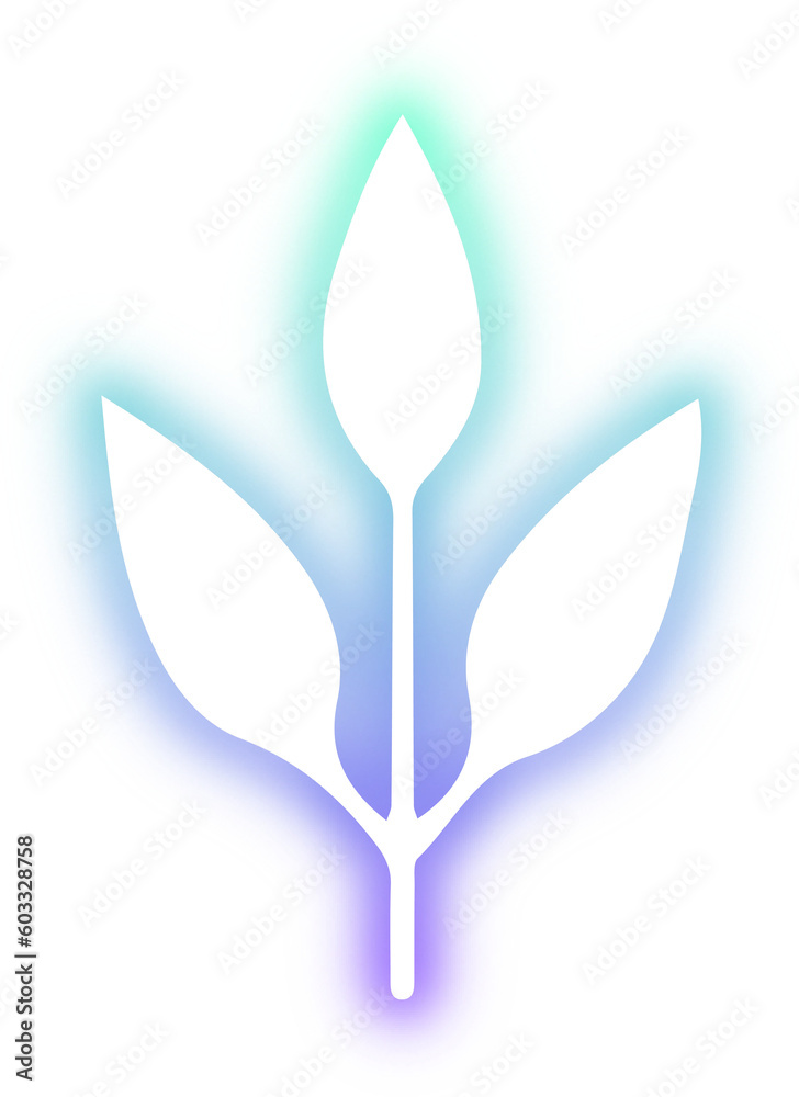 Set of Plant neon Set of Plant neon