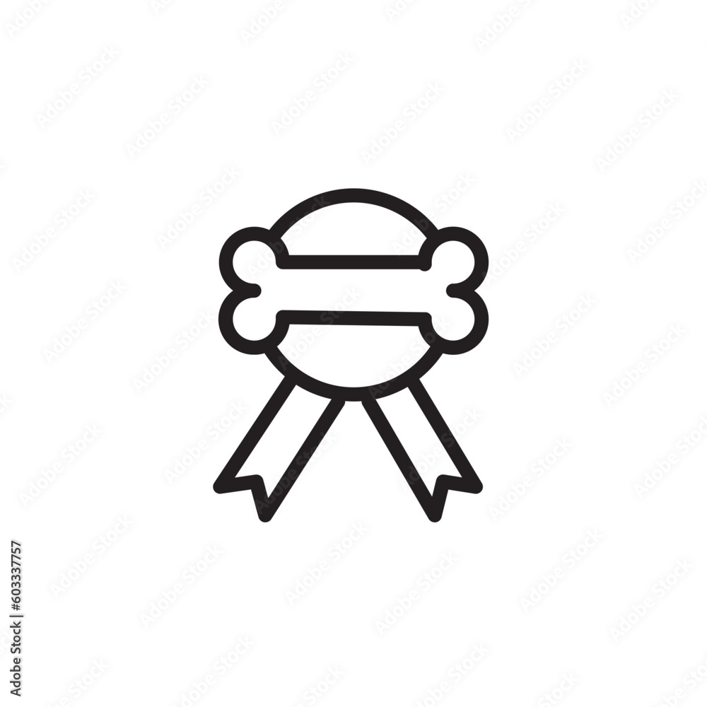 Canine Care Doggy Outline Icon Canine Care Doggy Outline Icon