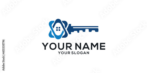 key home real estate logo designs simple modern