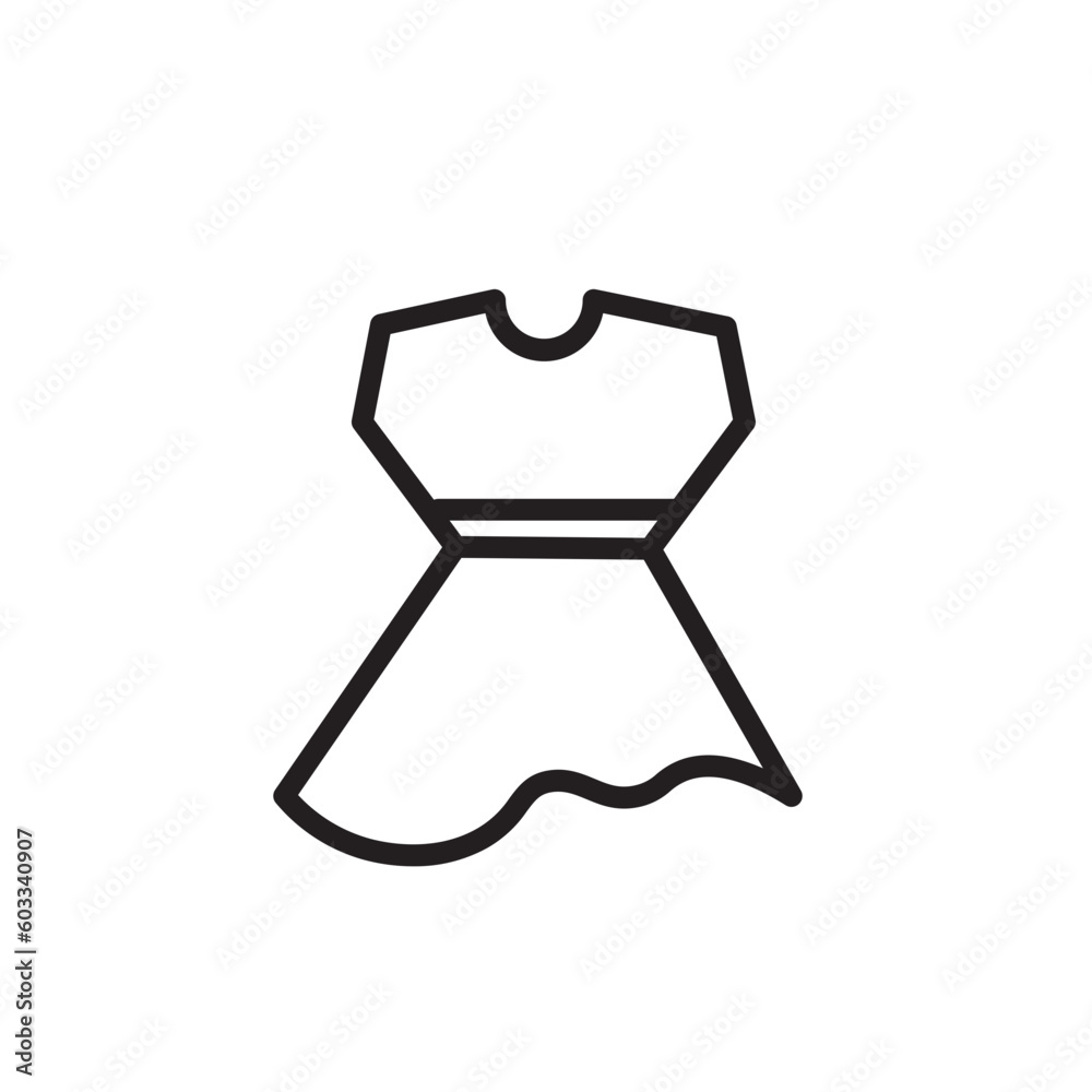 Clothes Dress Fashion Outline Icon Clothes Dress Fashion Outline Icon